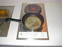 Butter und Pfanne müssen heiß werden